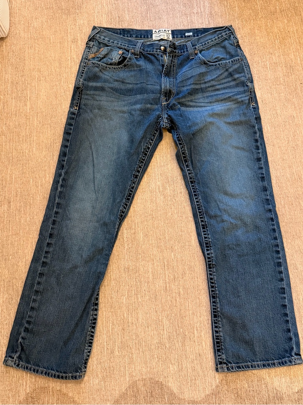 Ariat Men's Straight-Leg Jeans